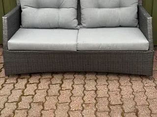 2 personers havesofa