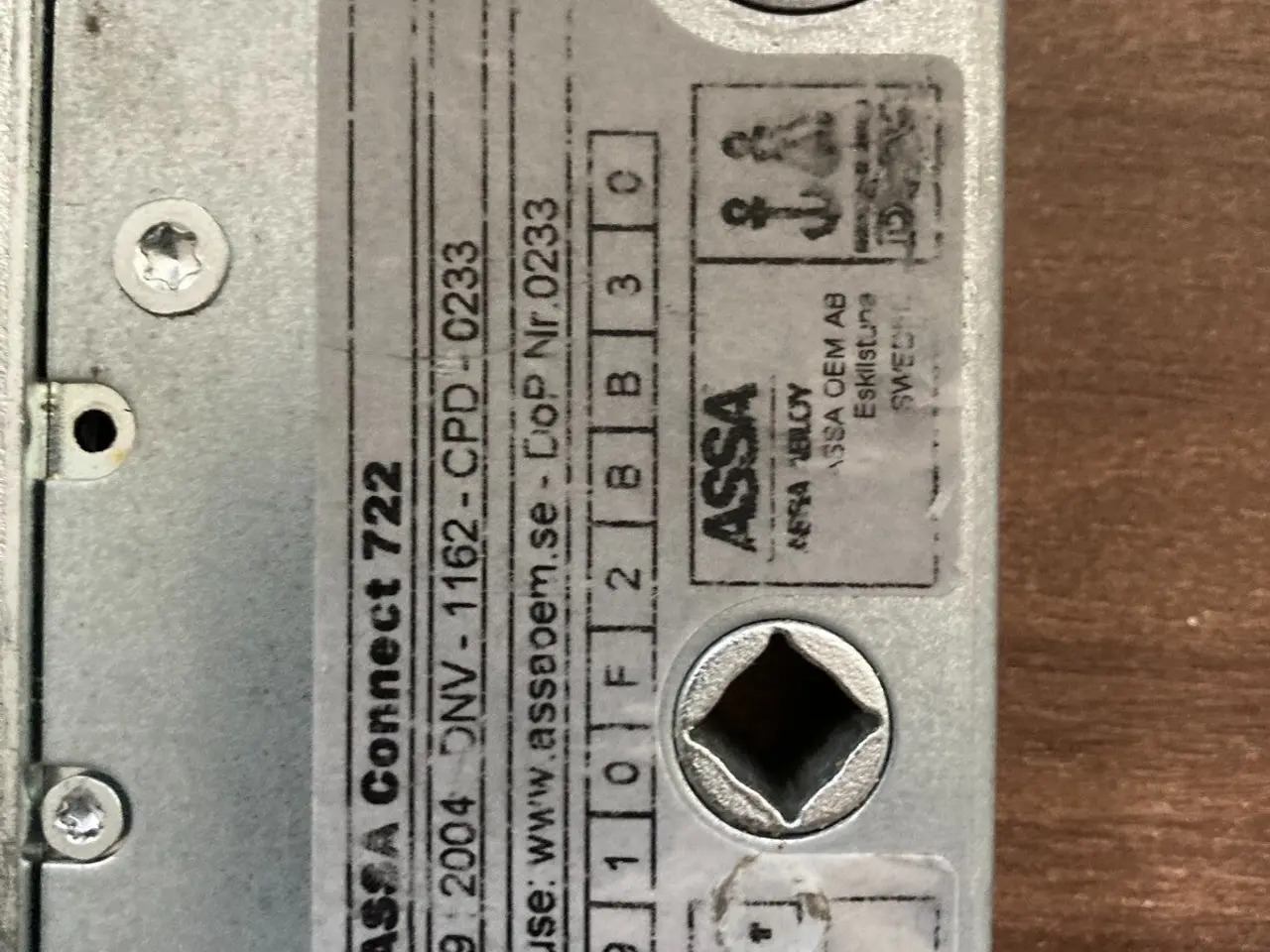 Billede 5 - Assa Abloy Lock Case Connect 722 L: 22.5cm Exit