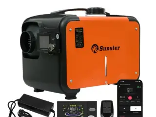 5kW alt-i-et fyr 12/24V 110-240V, med Bluetooth
