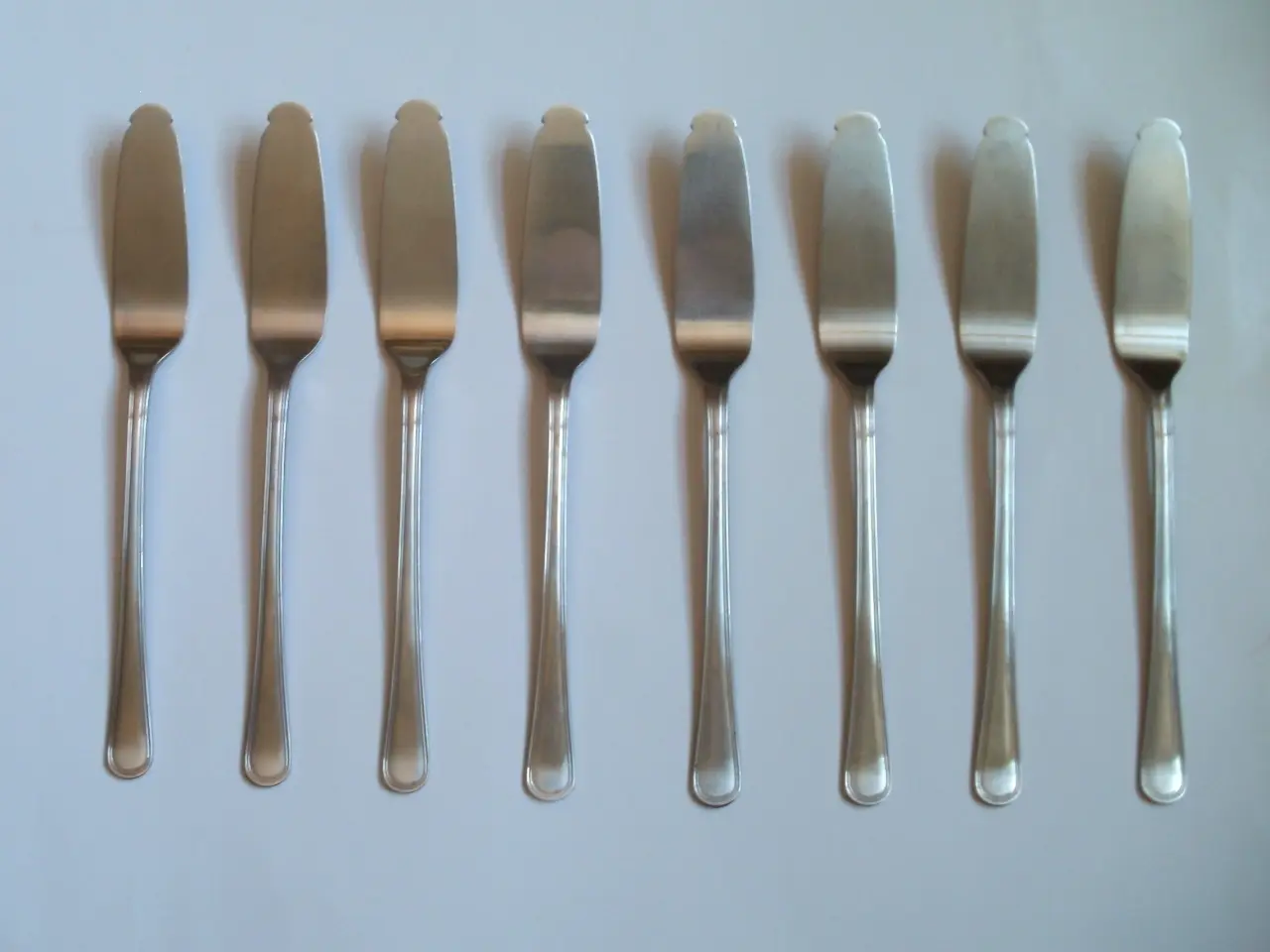 Billede 1 - 8 x Copenhagen Line fiskeknive. Georg Jensen