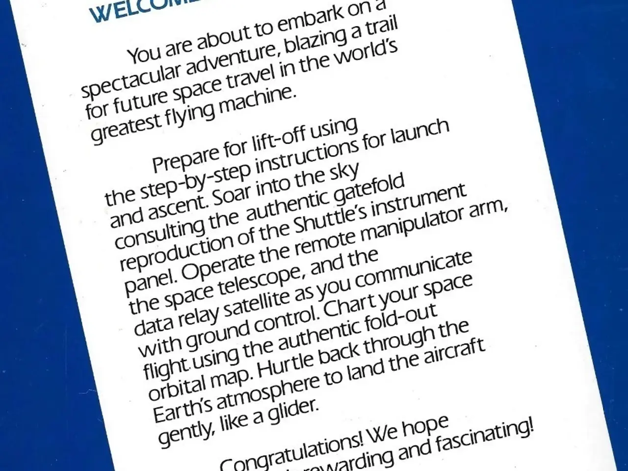 Billede 2 - The Space Shuttle Operator's Manual by KM Joels 