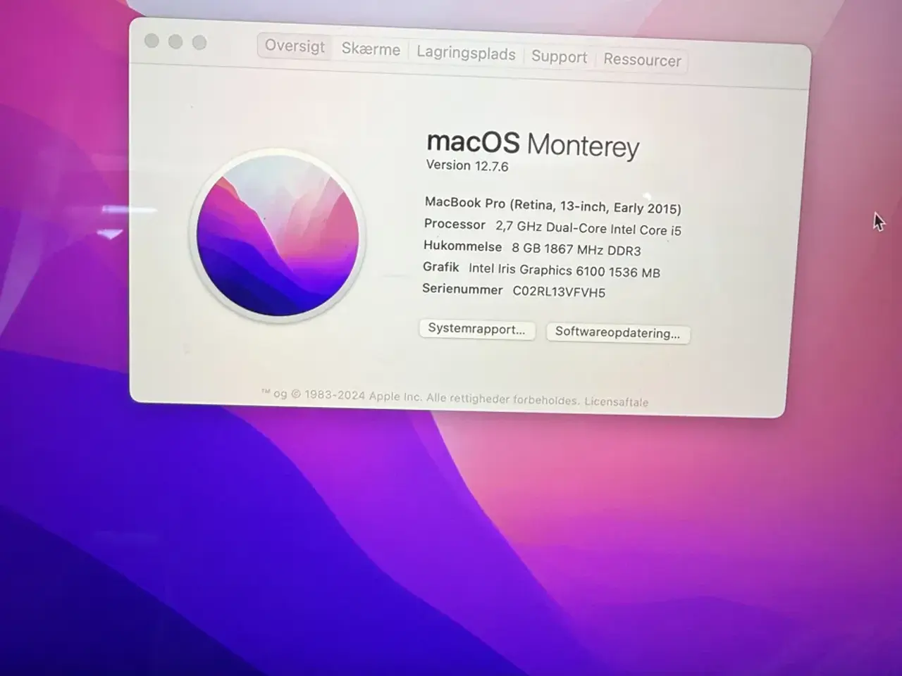 Billede 4 - MacBook Pro 13" Retina (2015) + 27" Cinema Display