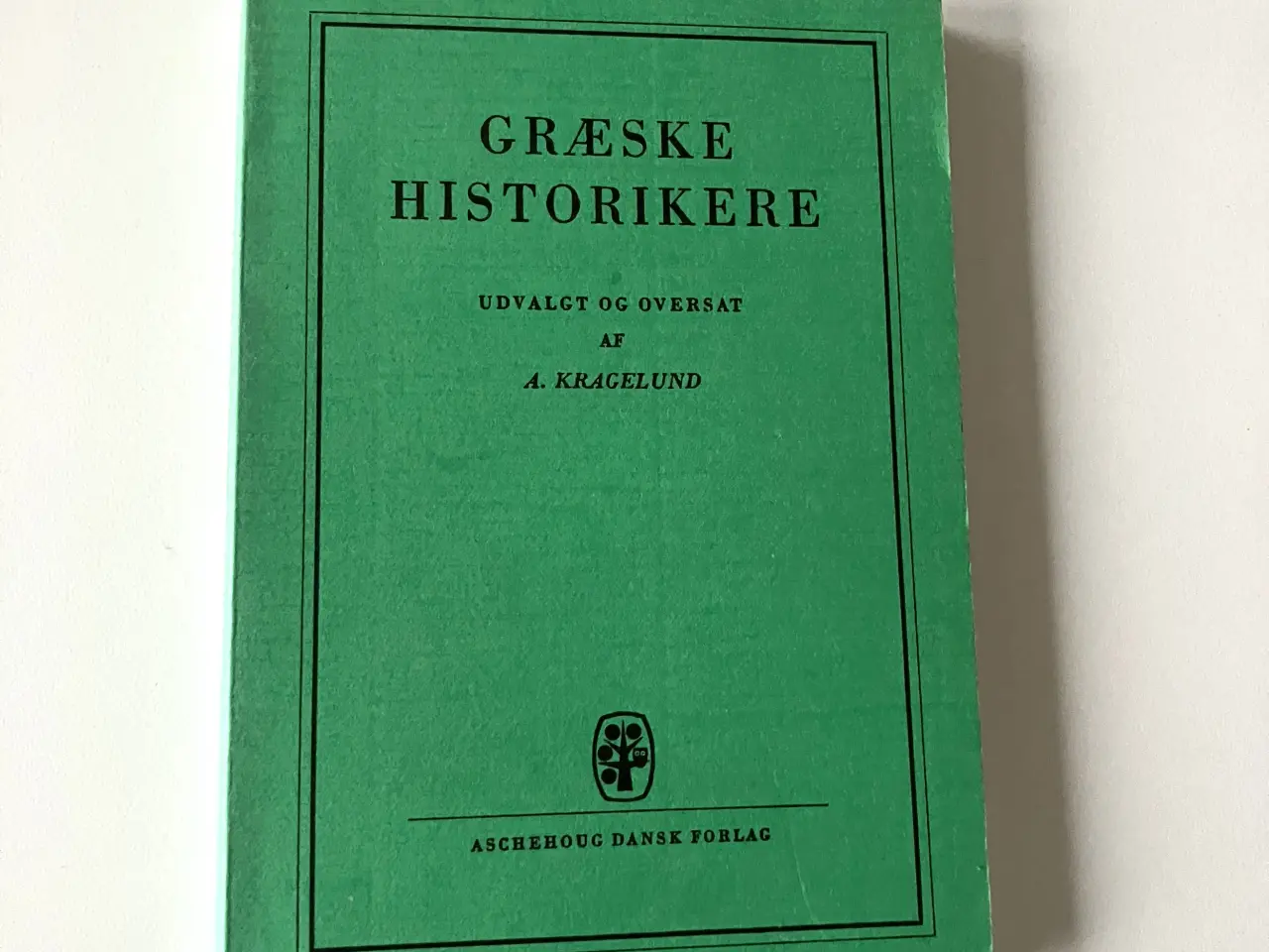 Billede 1 - Græske historikere. Af A. Kragelund