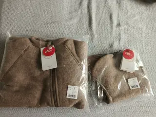 (nyt) Soft Gallery Merino Ulddragt + Hue i 98/104