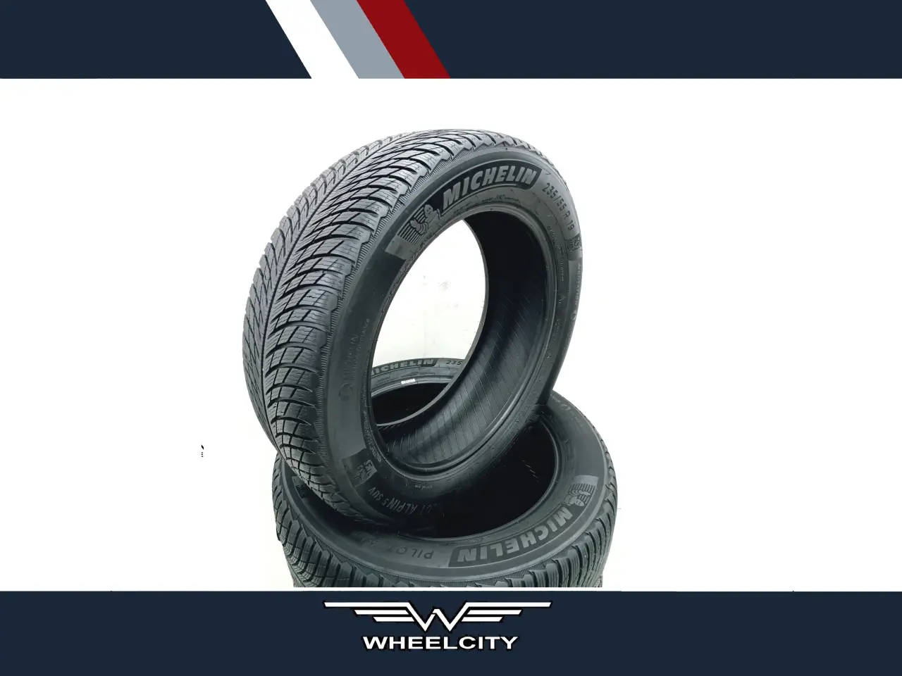 Billede 1 - vinterdæk - 235/55R19 105V Michelin (4 stk)