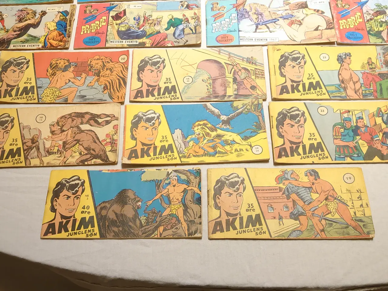 Billede 4 - 49stk Akim, Prærie serier og Wild West hæfter.