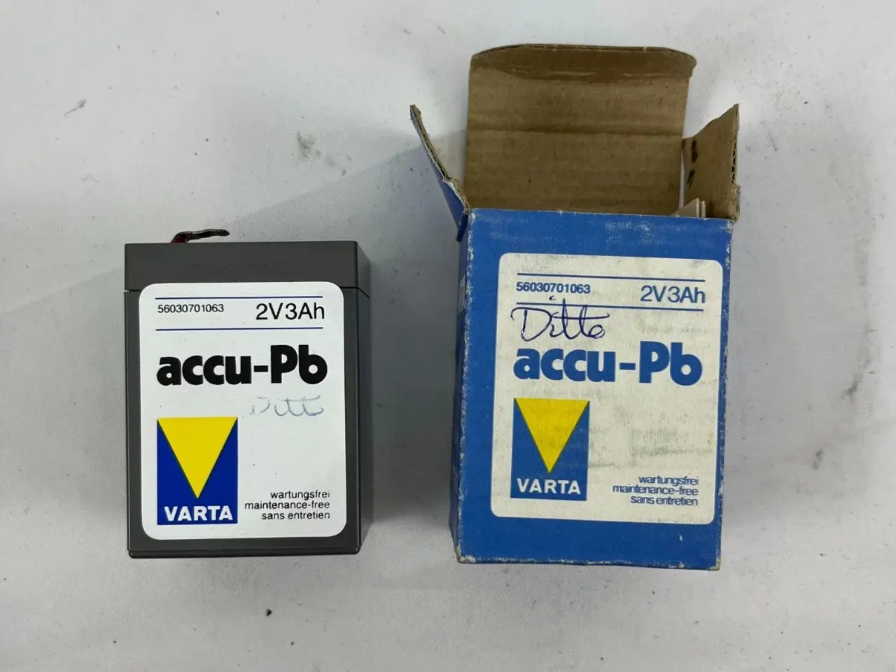 Billede 2 - Varta accu-Pb 2V 3Ah Lead Battery 56030701063 ny