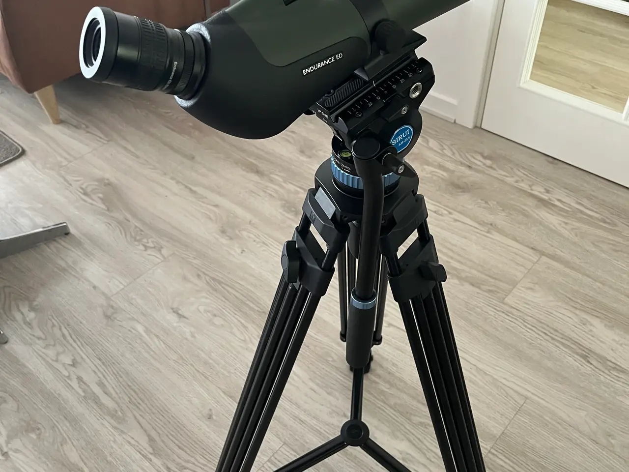 Billede 10 - Hawk kikkert Endurance 85 mm med Sirui Am-235 