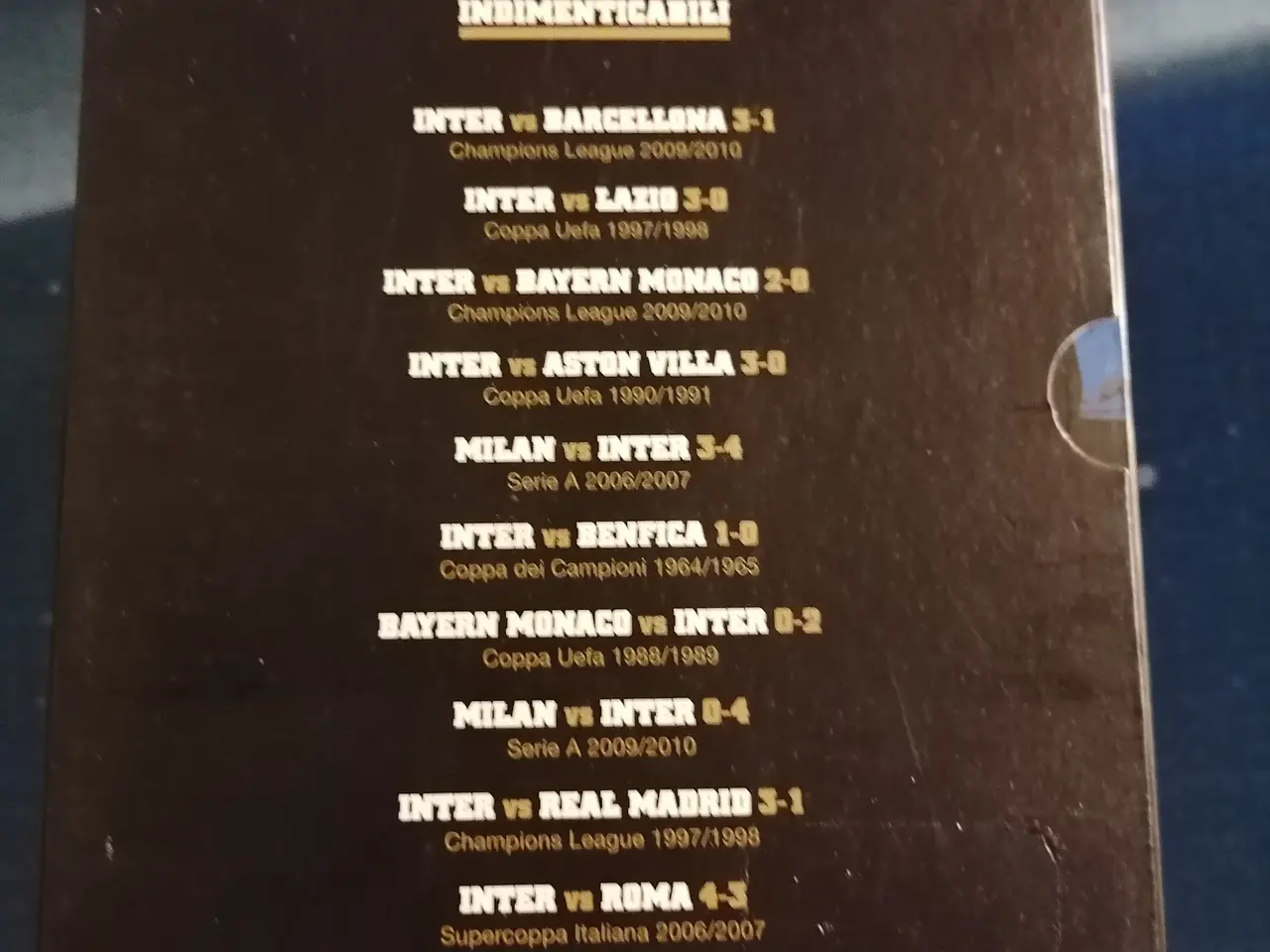 Billede 3 - Inters Største Europæiske kampe Uåbnede dvd'er