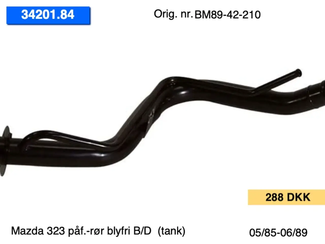 Billede 8 - Mazda 323 (85-89) tanke