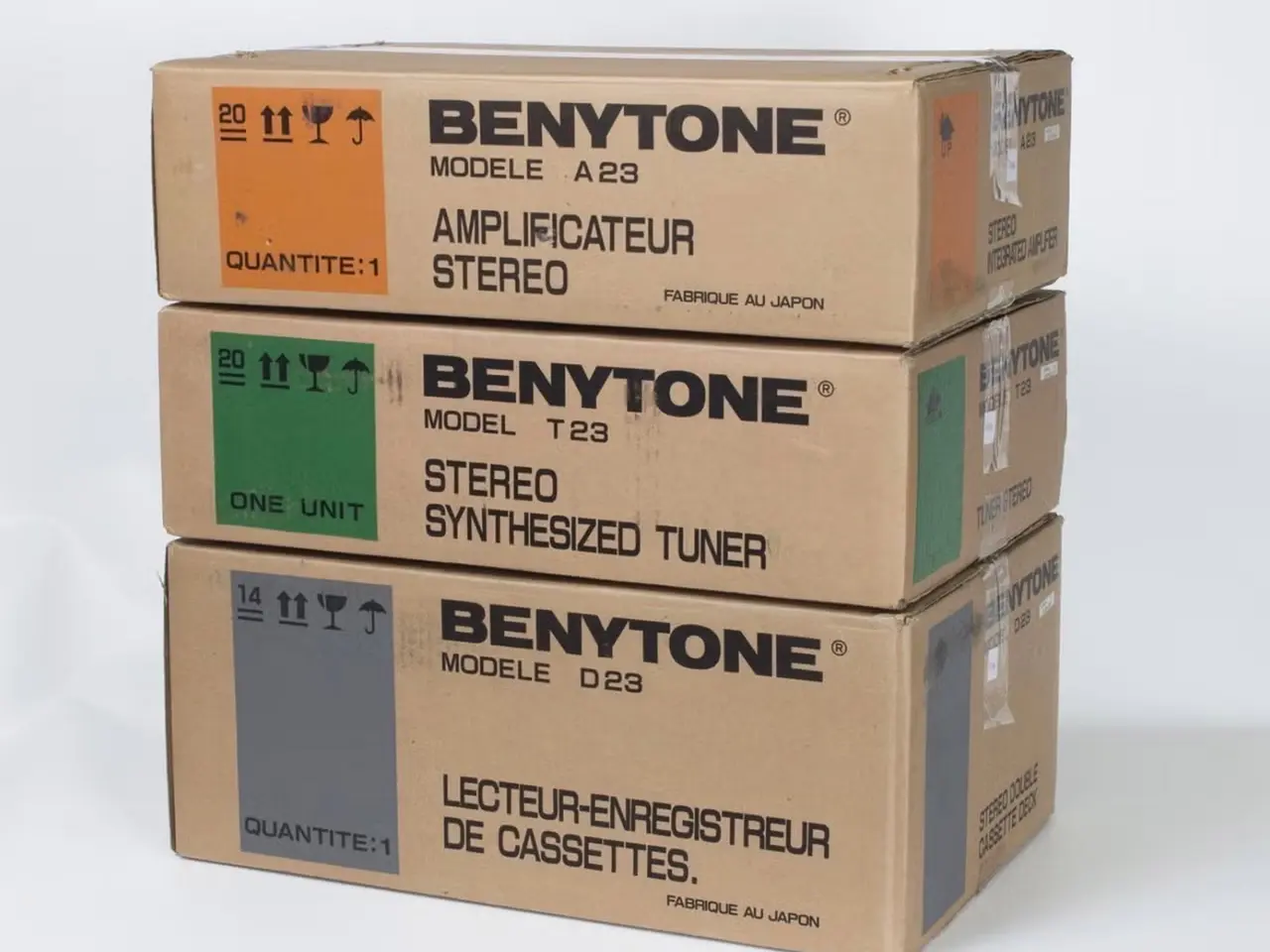 Billede 2 - Benytone A23/T23/D23 stereoanlæg