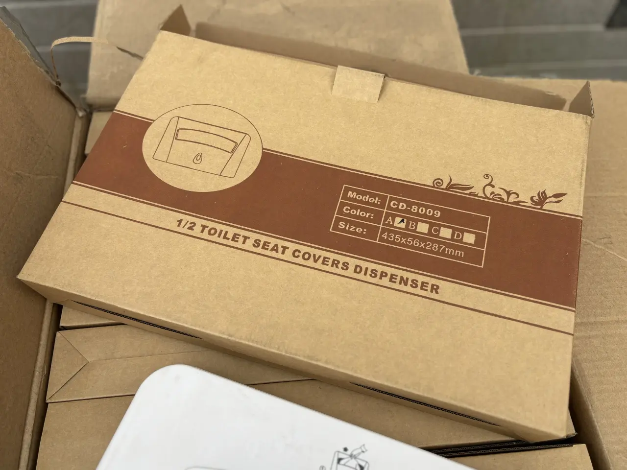 Billede 3 - 40 stk Toilet sæde cover dispenser - Helt nye