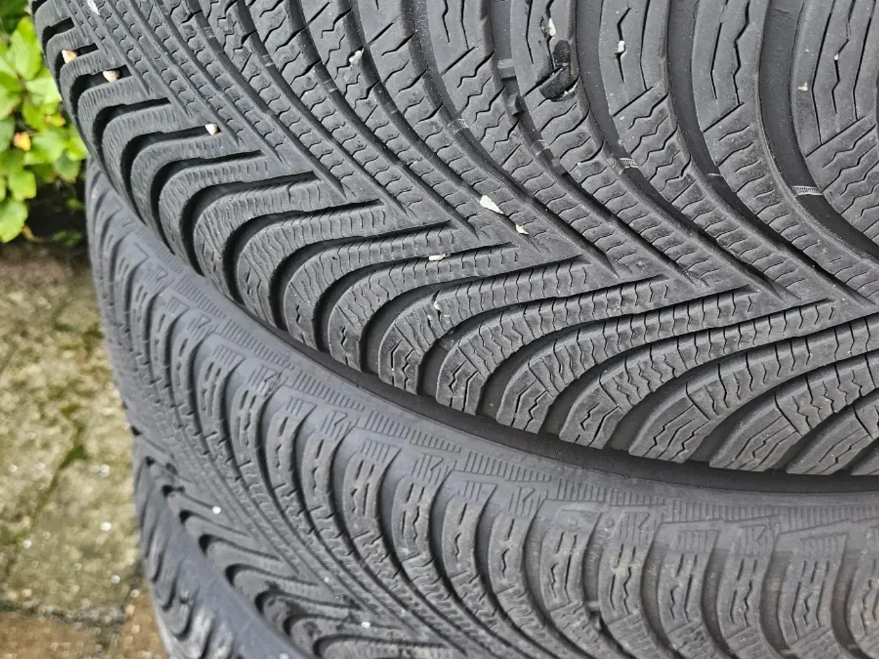 Billede 3 - Originale 17" Audi alufælge m. Michelin vinterdæk