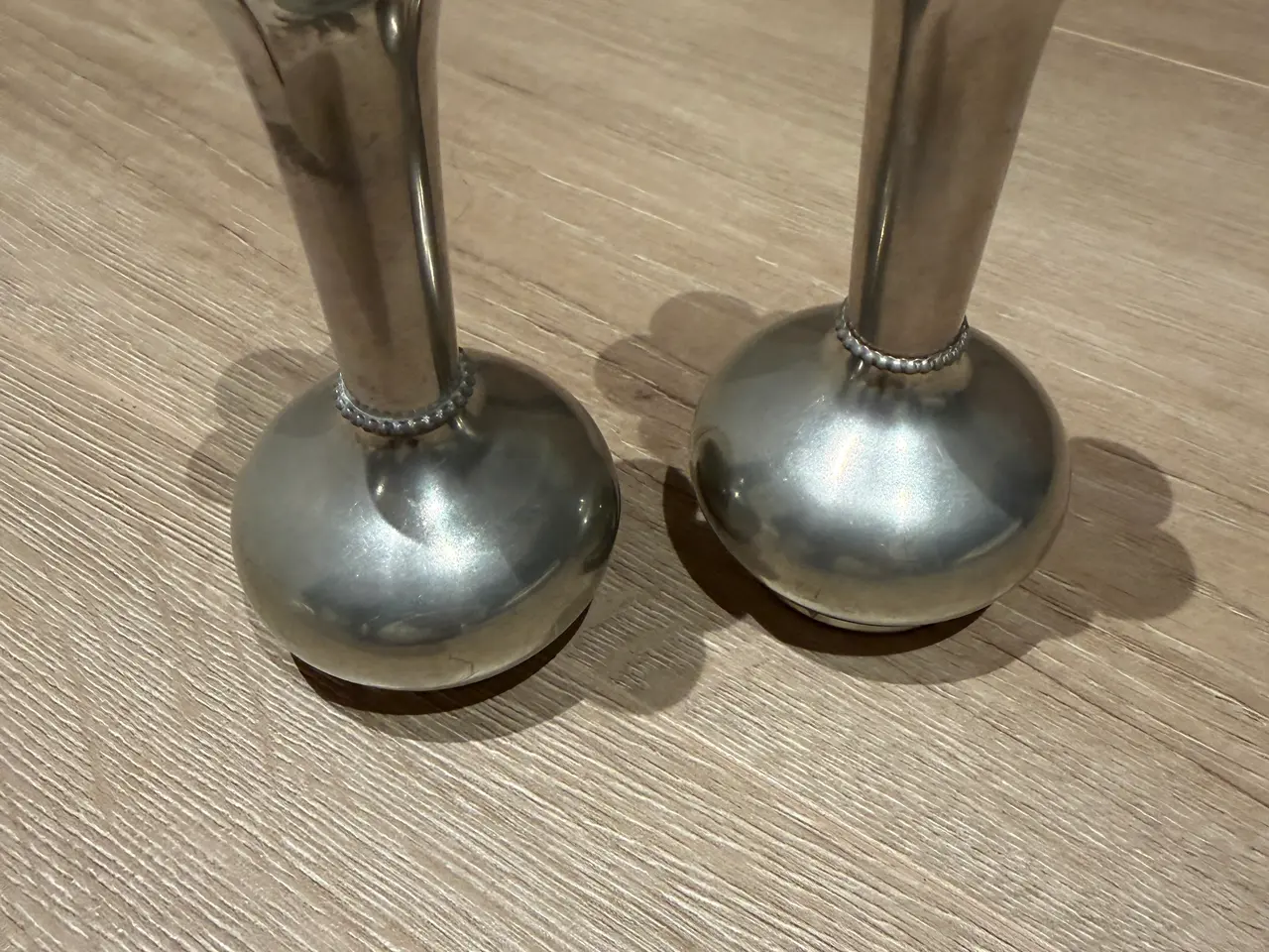 Billede 1 - Tinvaser - BM Pewter