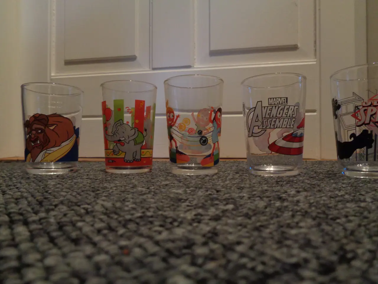 Billede 1 - Retro børneglas