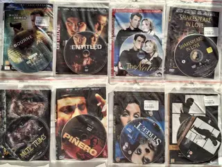 11 dvd'er uden kassette