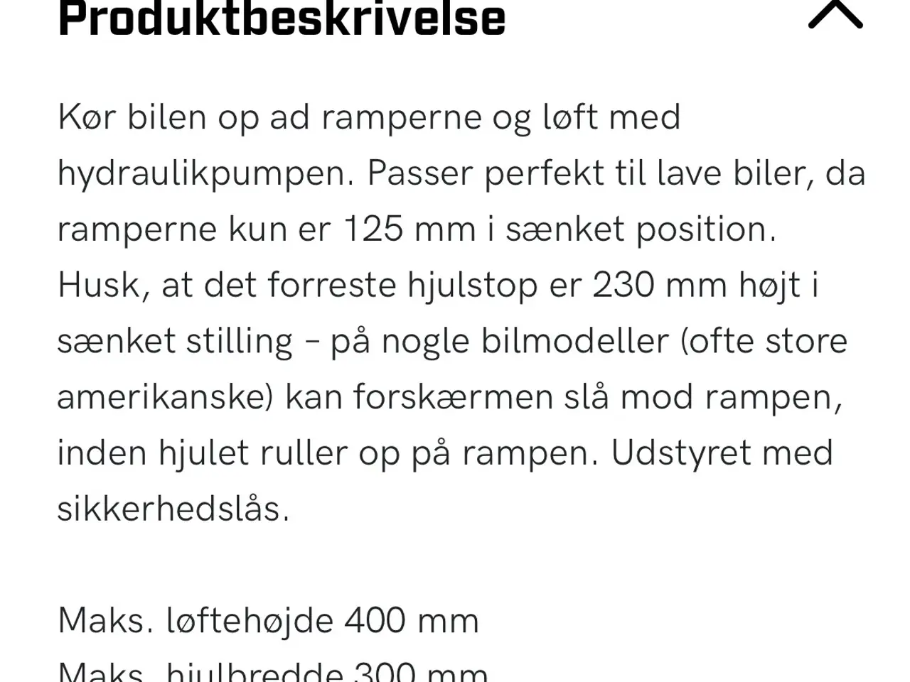 Billede 8 - Køb PELA Hydrauliske hjulramper, 1500 kg