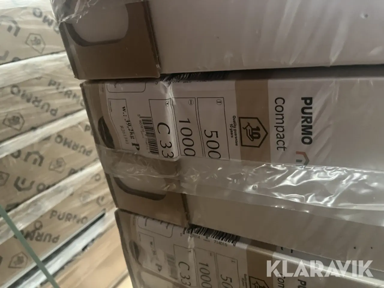 Billede 5 - Radiatorer Purmo C33, 100x500 og 900x500 9 styk