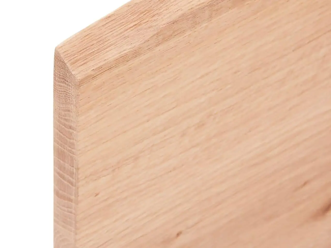 Billede 3 - Væghylde i massivt egetræ 40 x 20 x 2 cm - lysebrun