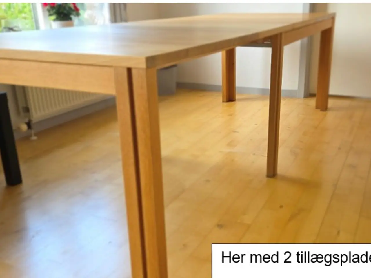 Billede 3 - Skovby spisebord model 23 i massiv eg sæbebeh