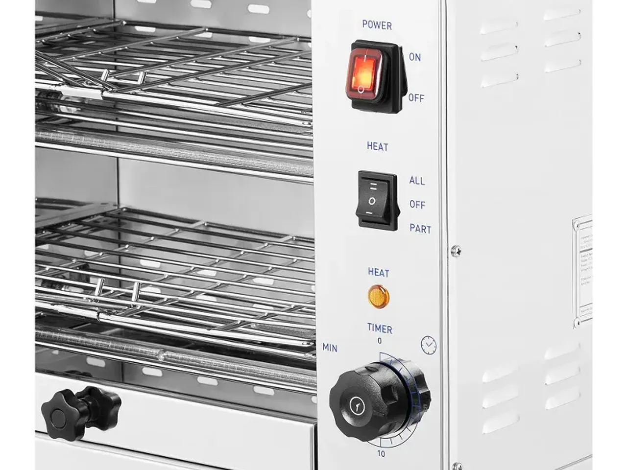 Billede 3 - Salamandergrill – 3.200 W – 65-200 °C