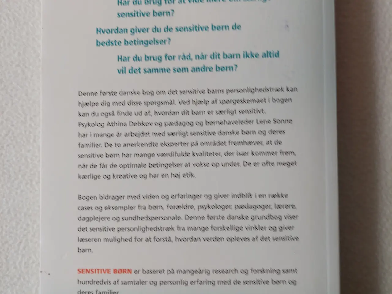 Billede 2 - Sensitive børn 
