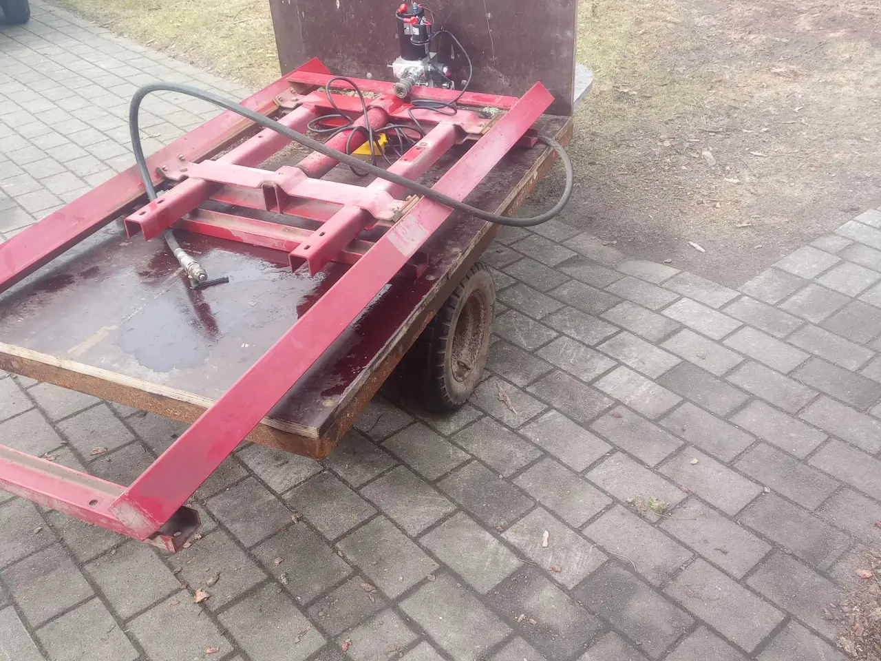 Billede 2 - Kirkegårdsvogn sælges. Kirkegårds traktor. Multi t