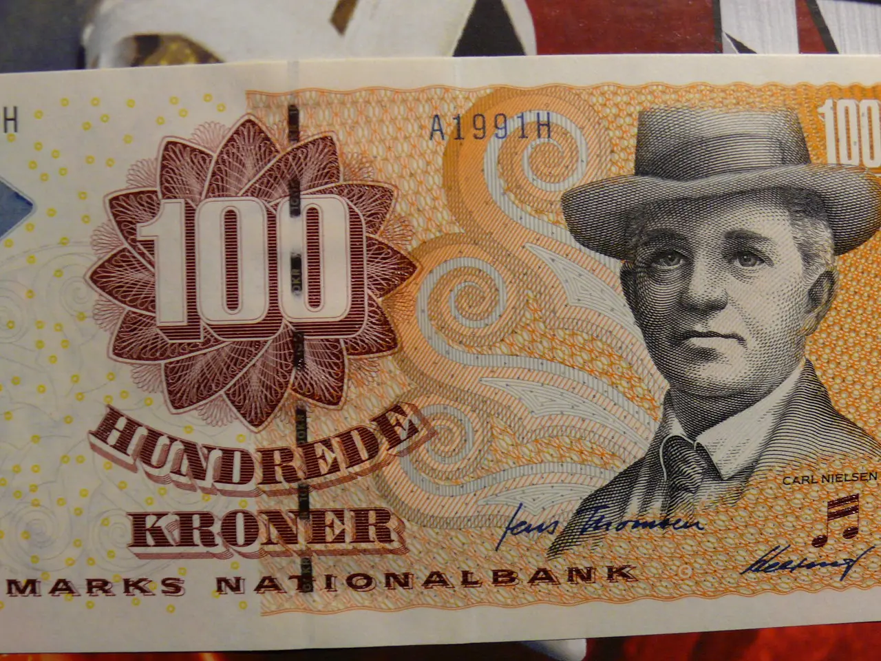 Billede 7 - Den første seddel fra 1972 A0 litra 1