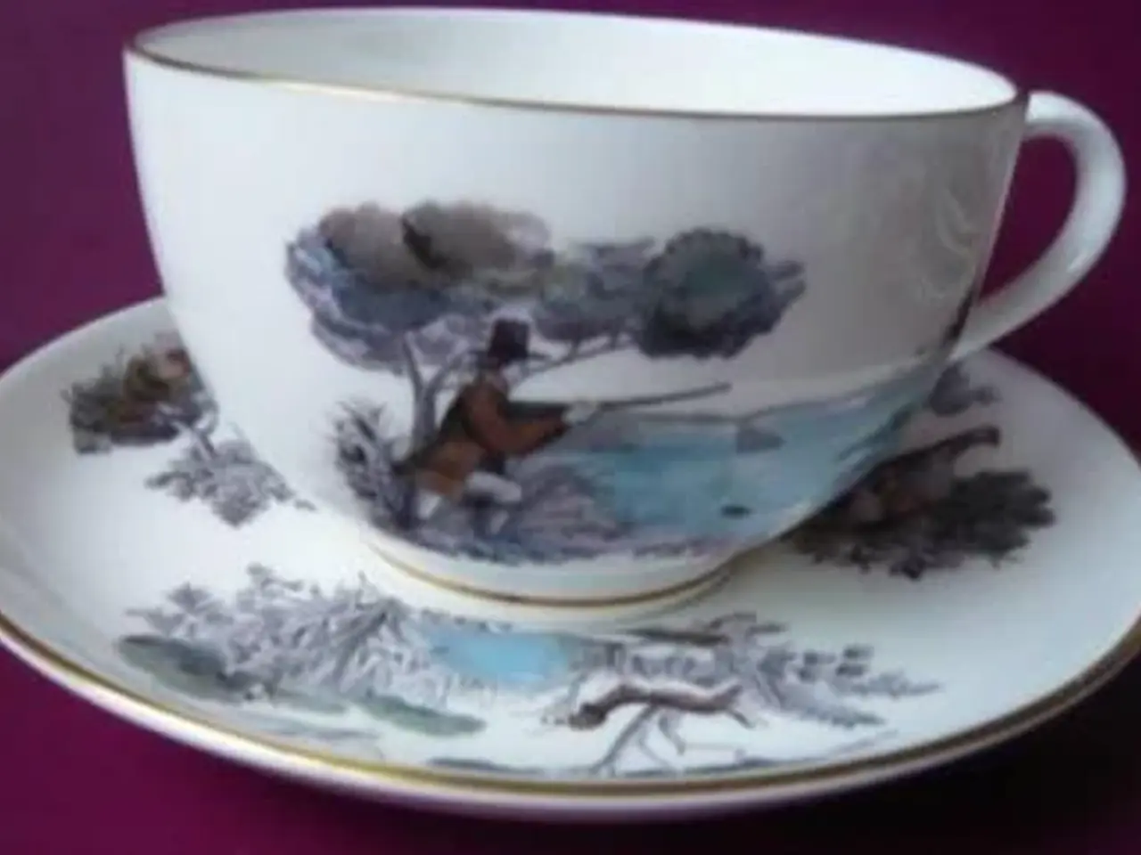 Billede 1 - Royal Worcester - te kop med underkop