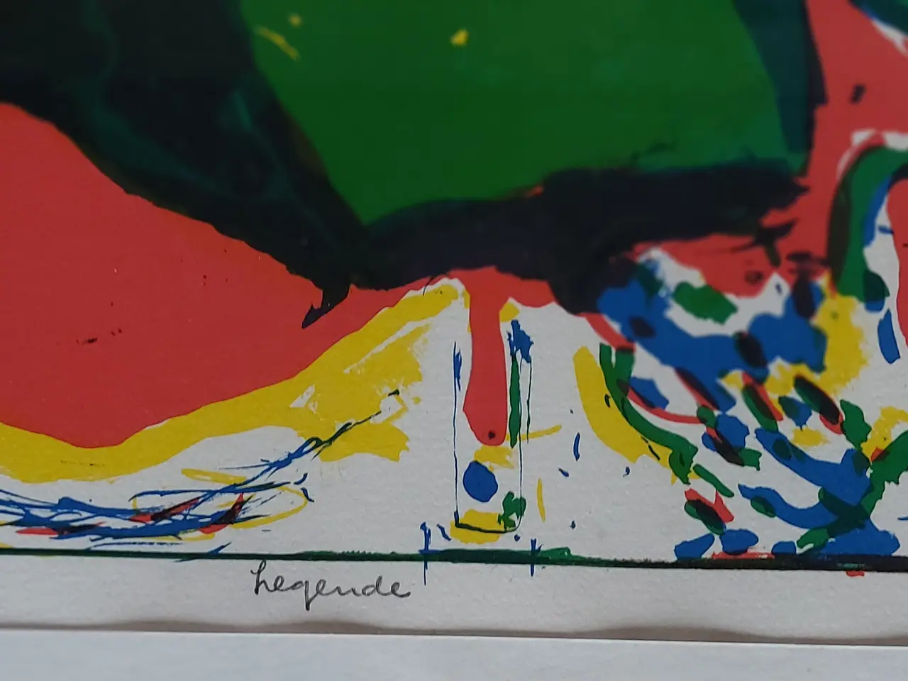 Billede 4 - MOGENS BALLE - " LEGENDE " - original LITOGRAFI