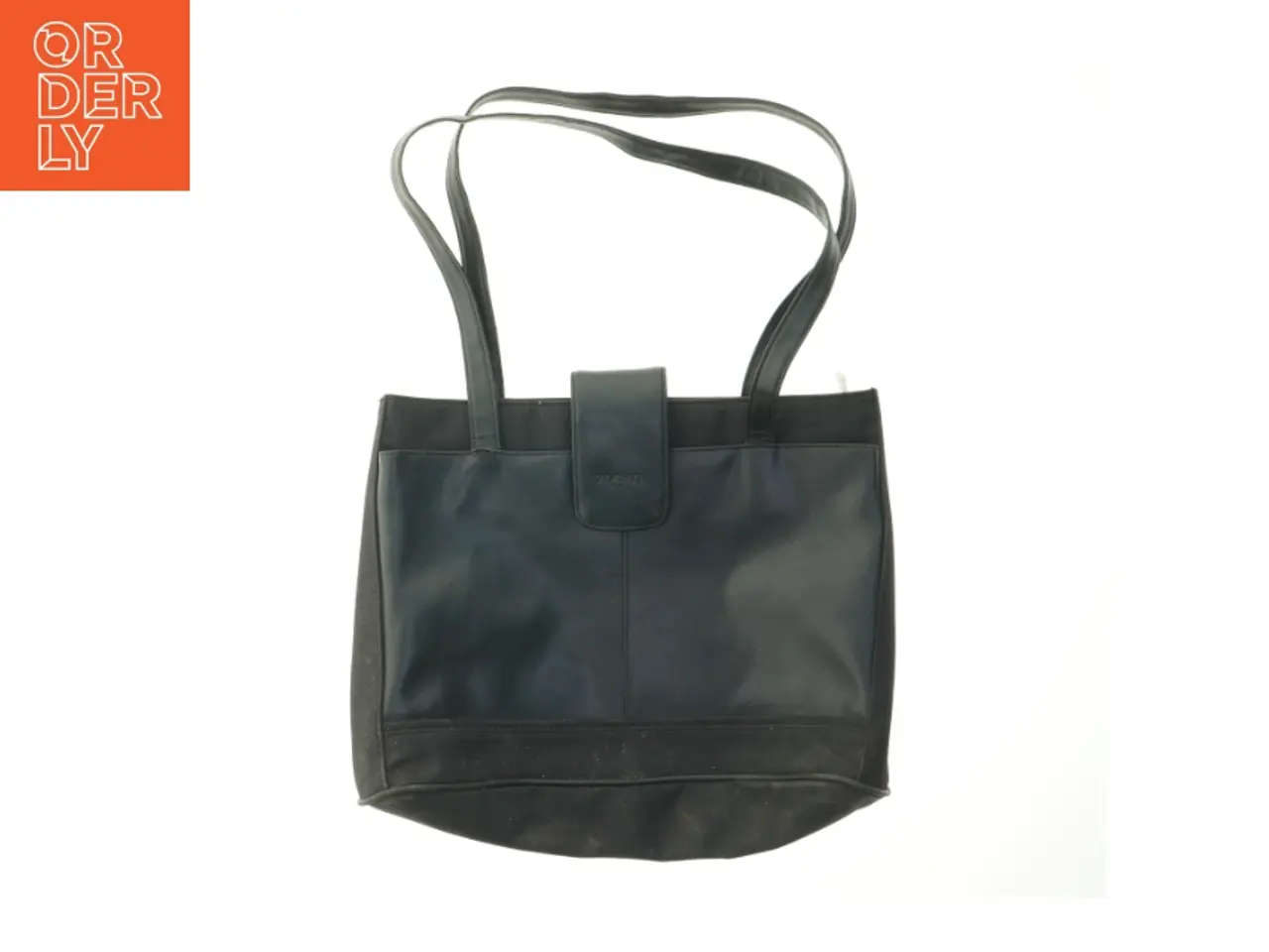 Billede 1 - Stort sort shoppingtaske fra Tocati Moda (str. 39x32 cm)