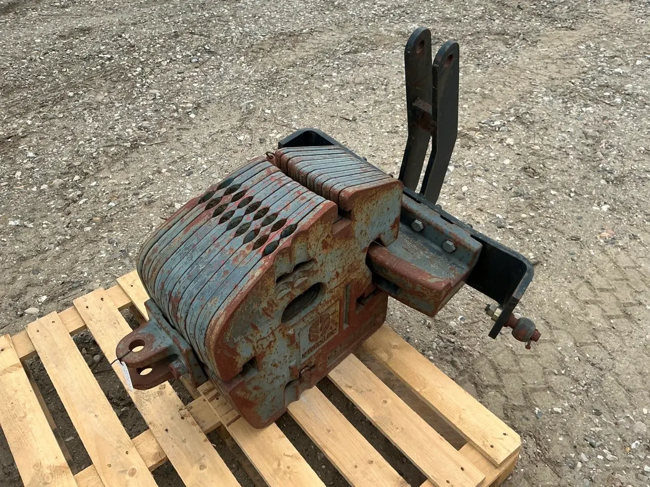 Billede 1 - New Holland 10X45KG. VÆGTKLODSER