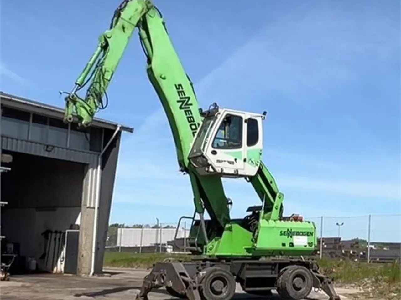 Billede 3 - Sennebogen 818 M - New Engine only 700 hours - Video!