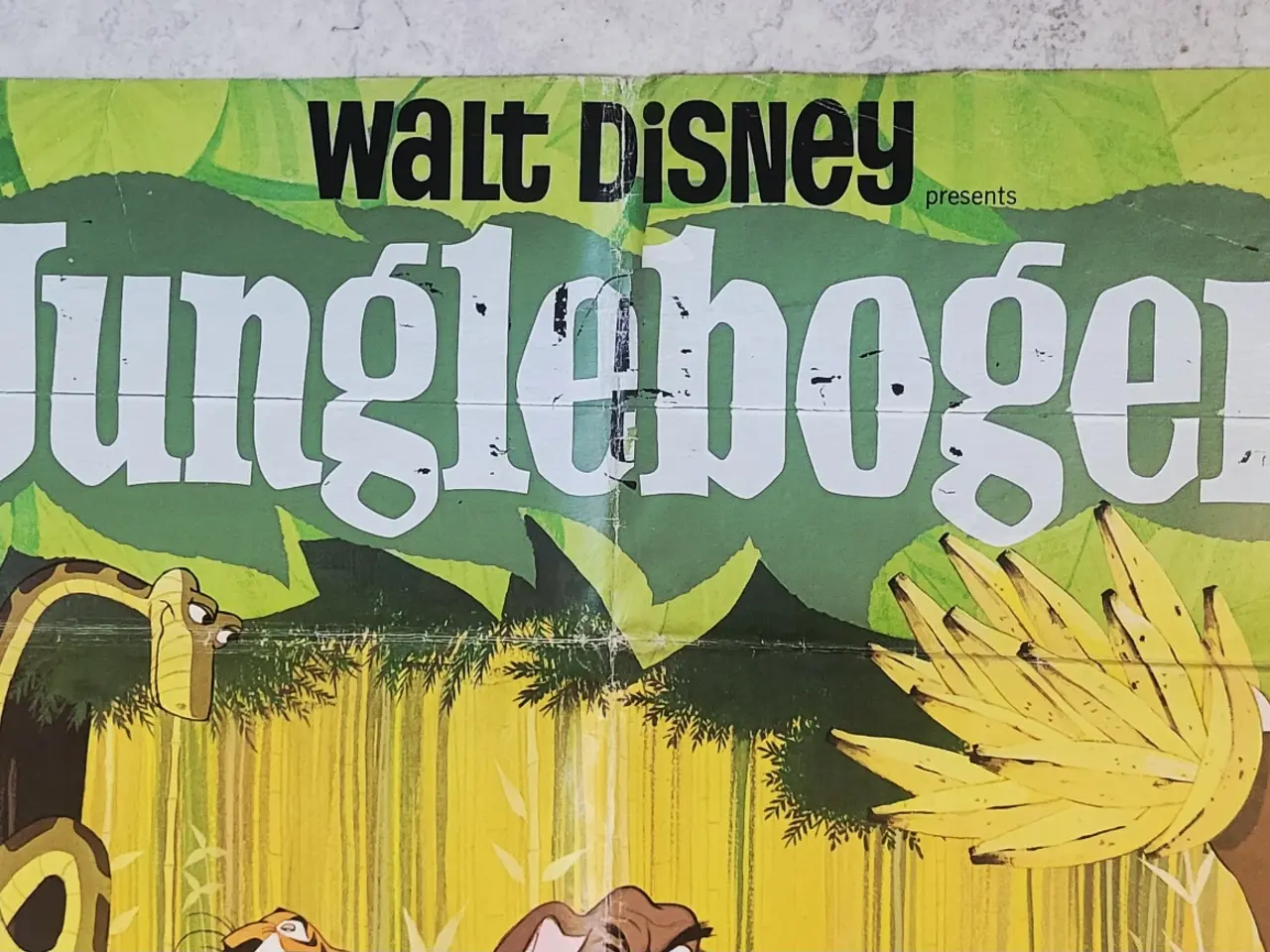 Billede 3 - ORIGINAL filmplakat - Disney junglebogen