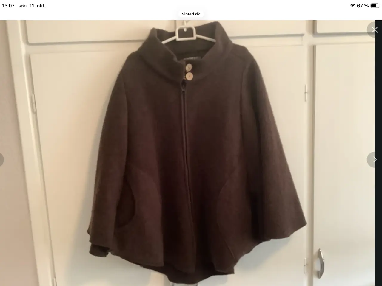 Billede 1 - Så smuk poncho fra Uldkompagniet i str s-l