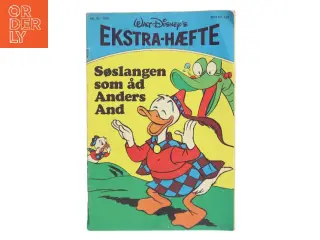 Søslangen som åd Anders And af Walt Disney (Bog)
