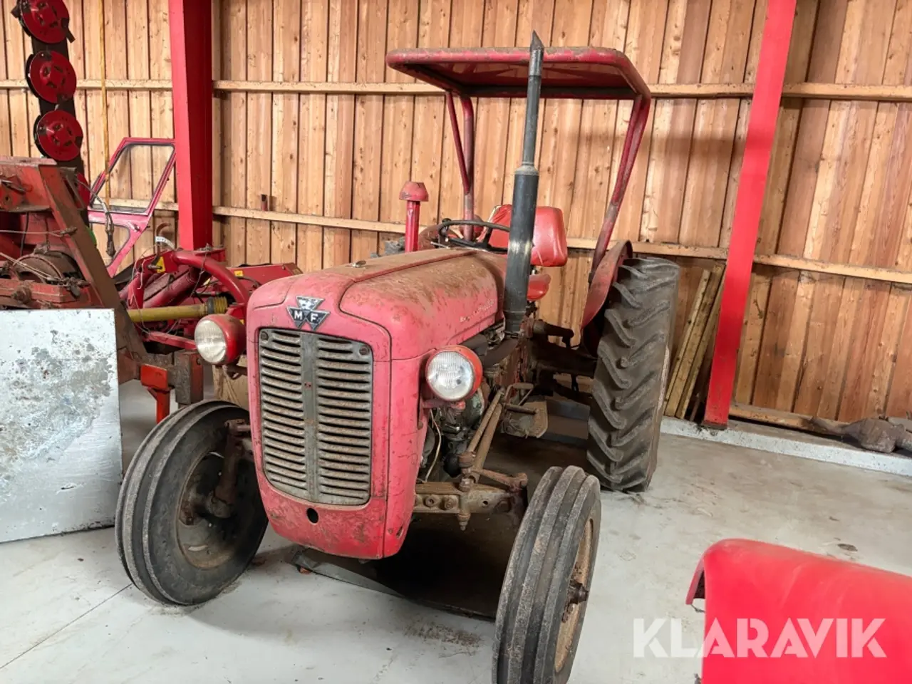 Billede 1 - Veterantraktor Massey Ferguson 35X