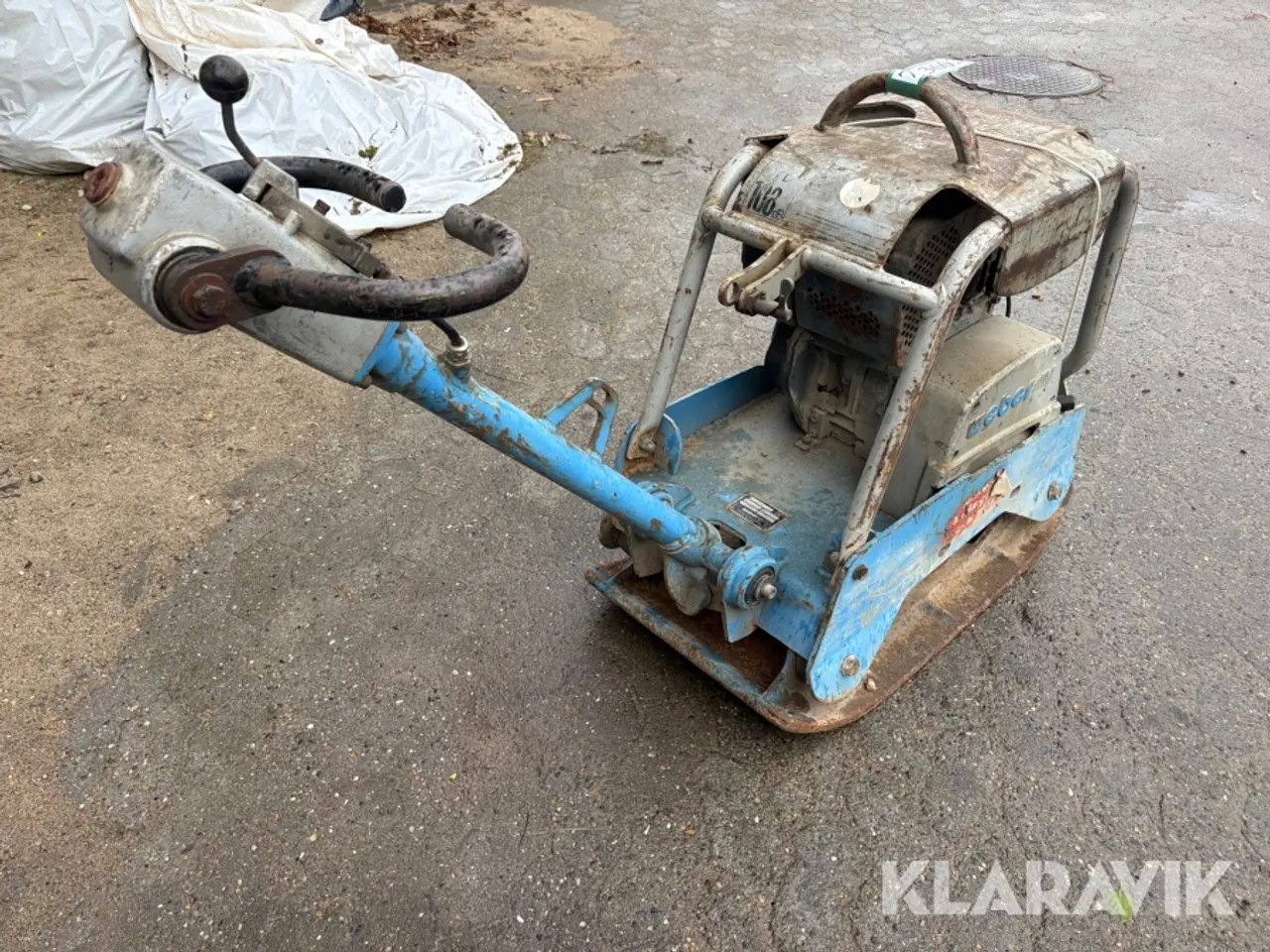 Billede 1 - Pladevibrator Weber CR 4 - 248 kg.