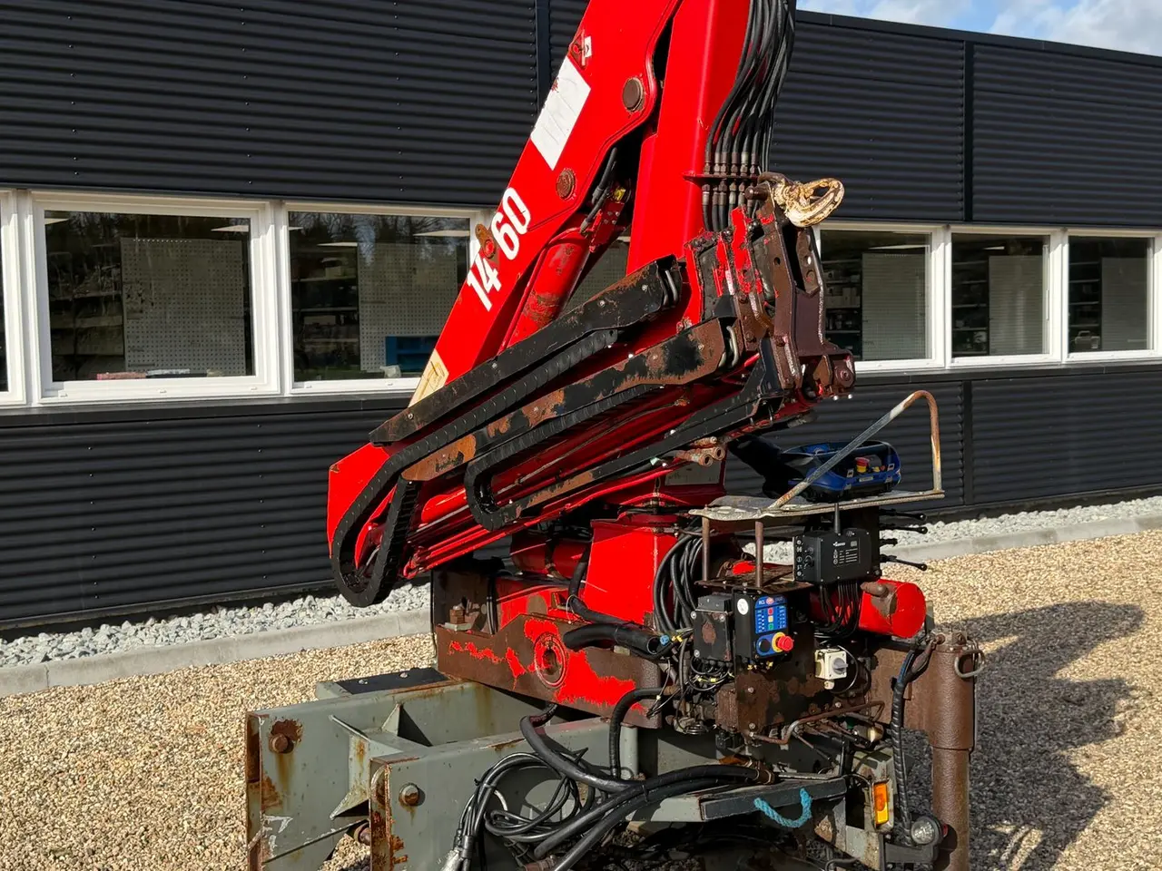 Billede 2 - HMF Kran Monteret med scanreco modtager