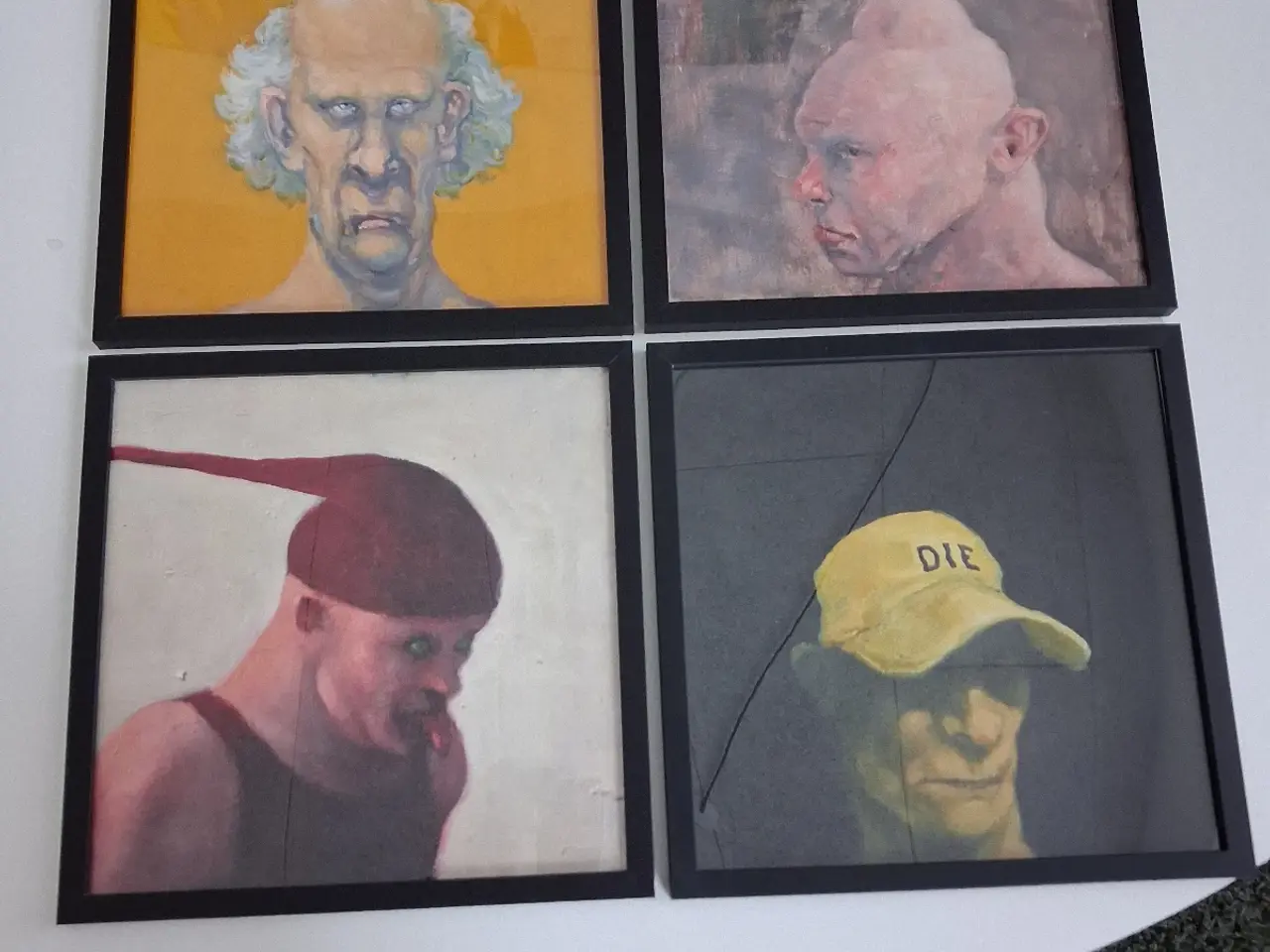 Billede 1 - Michael Kvium 32x 32 cm