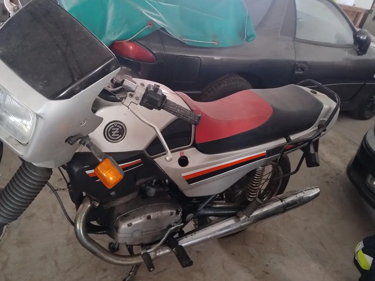 Billede 1 - CZ 180 CC klargjort til syn Kører fint 