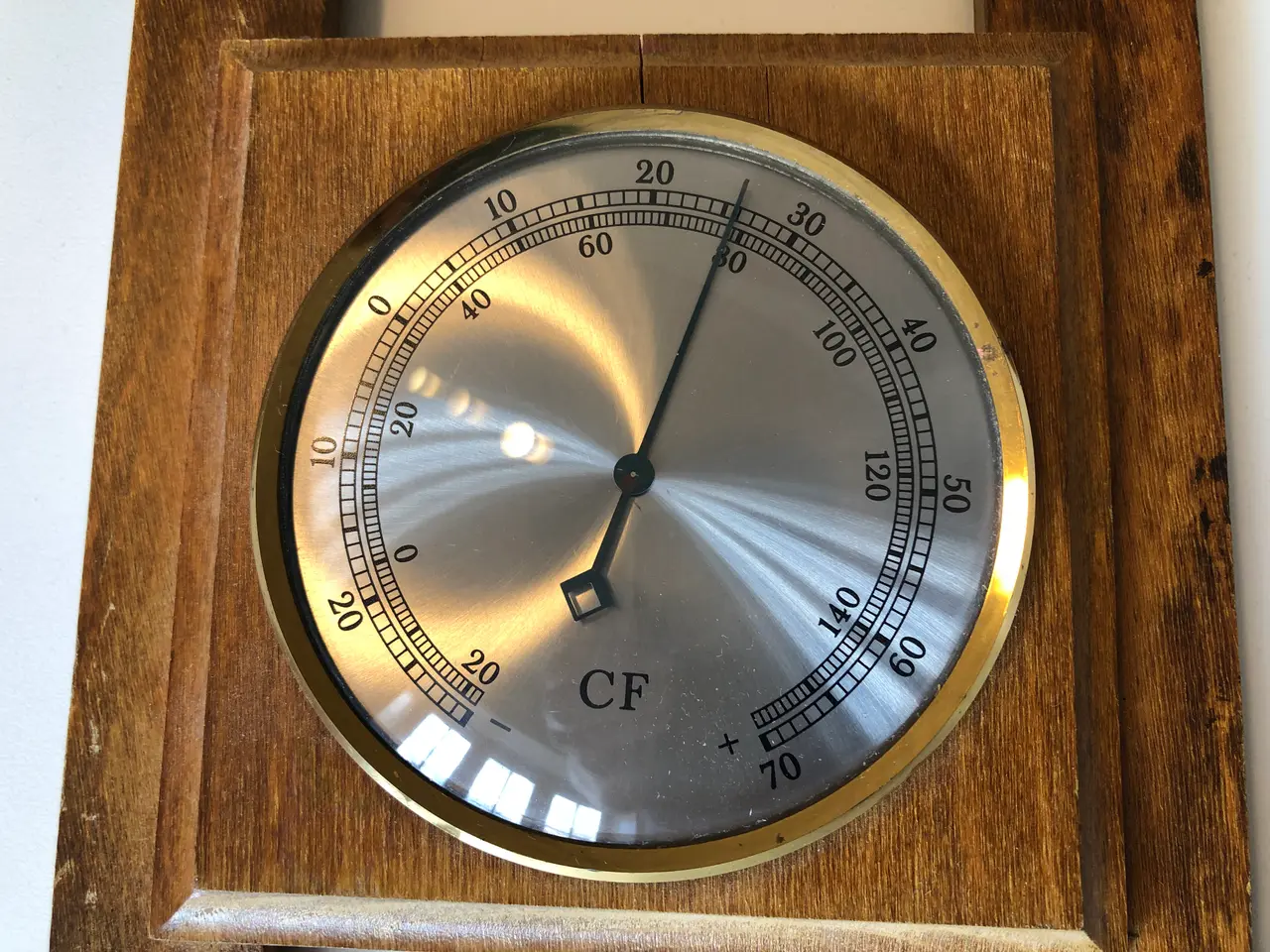 Billede 5 - Barometersæt med barometer, termometer og hygromet