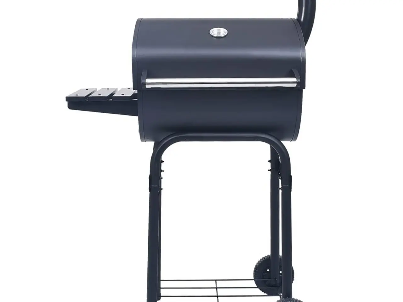 Billede 2 - Kulgrill/rygegrill med bundhylde sort
