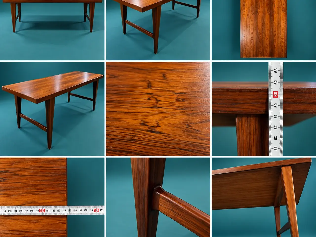 Billede 1 - Smukt retro sofabord i palisander – Dansk design i