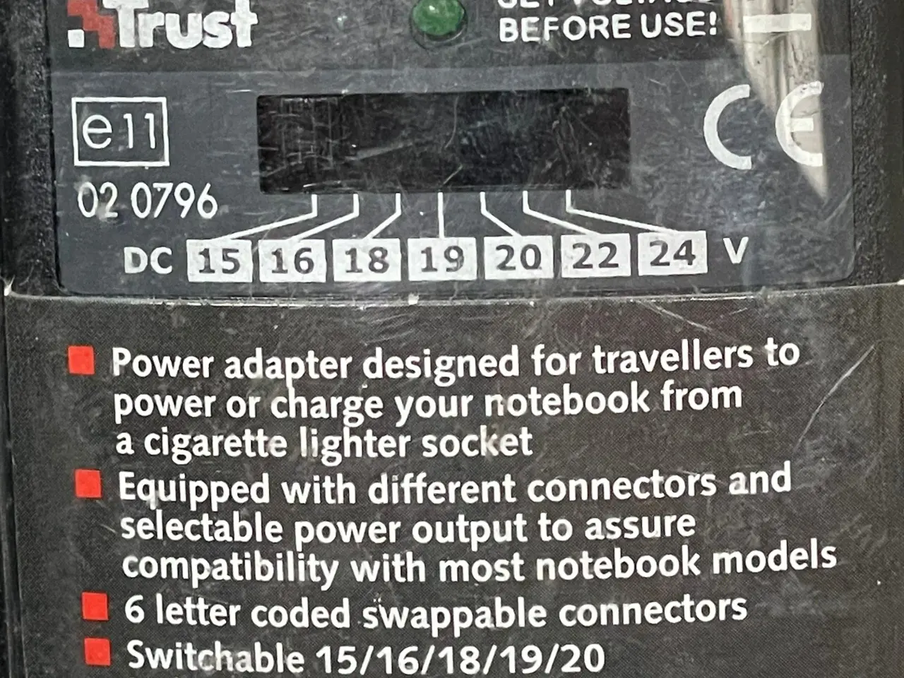 Billede 3 - Ny Tragus laptop lader til bil 12V