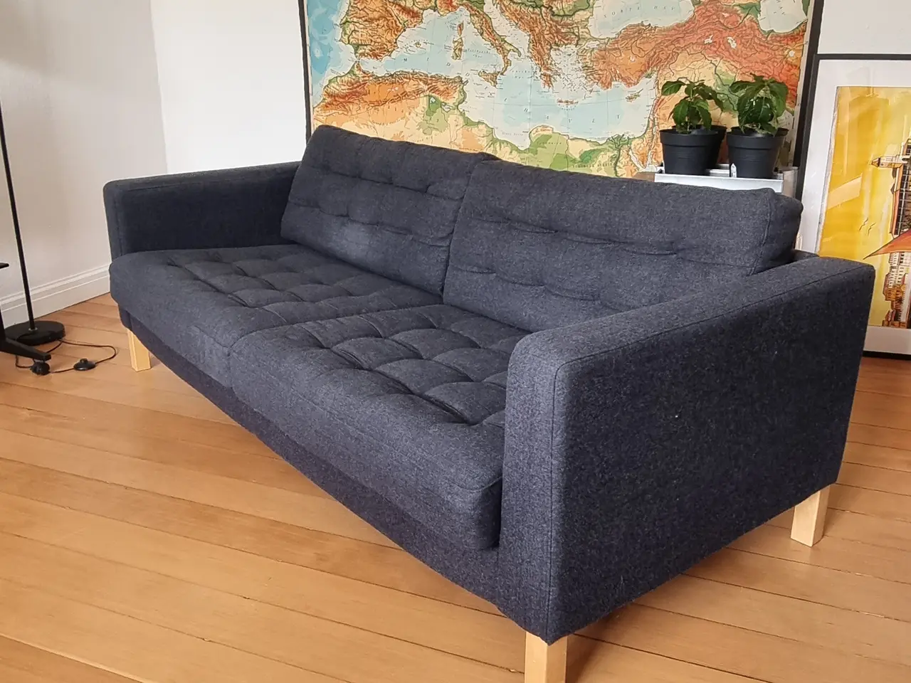 Billede 1 - 3-personers sofa i fin stand