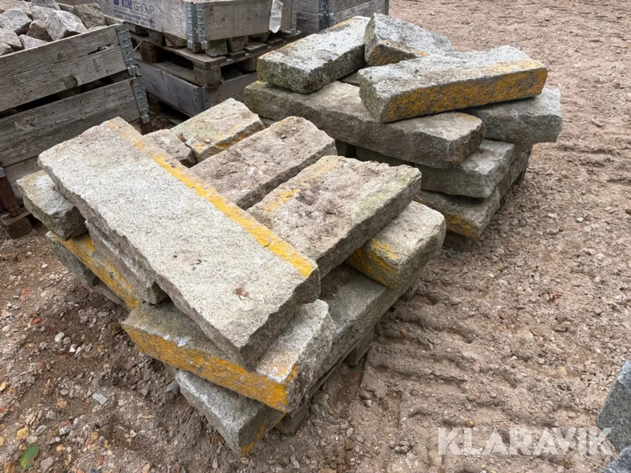 Billede 5 - Granit kantsten - 2 paller af cirka 12