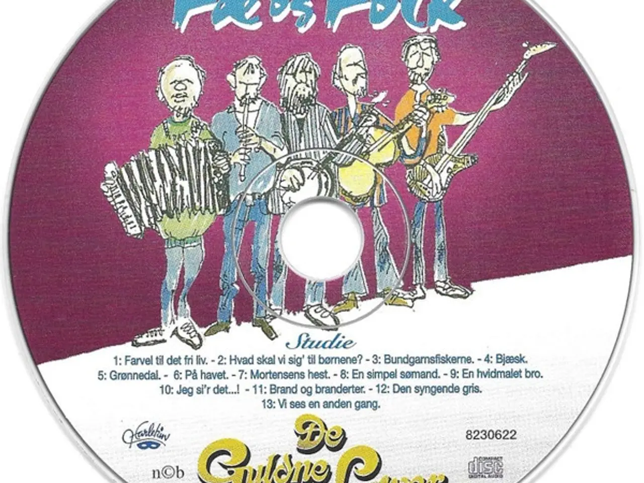 Billede 3 - De Gyldne Løver – Fæ Og Folk – 2CD