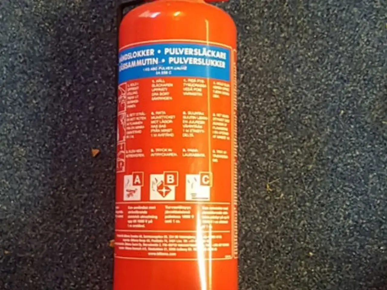 Billede 1 - 1 kg pulverslukker