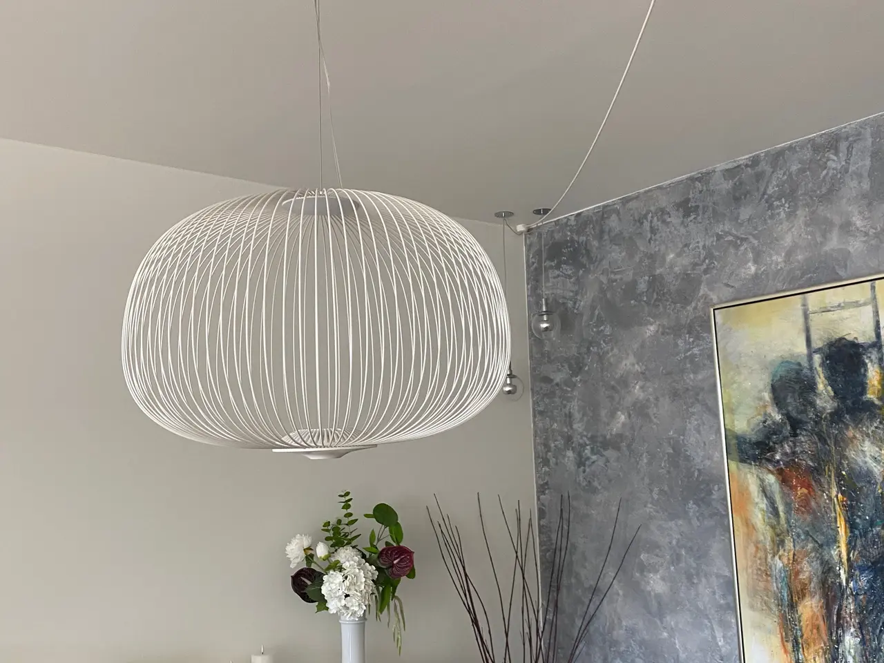 Billede 1 - Loftslampe - Foscarini Spoke 3 -hvid